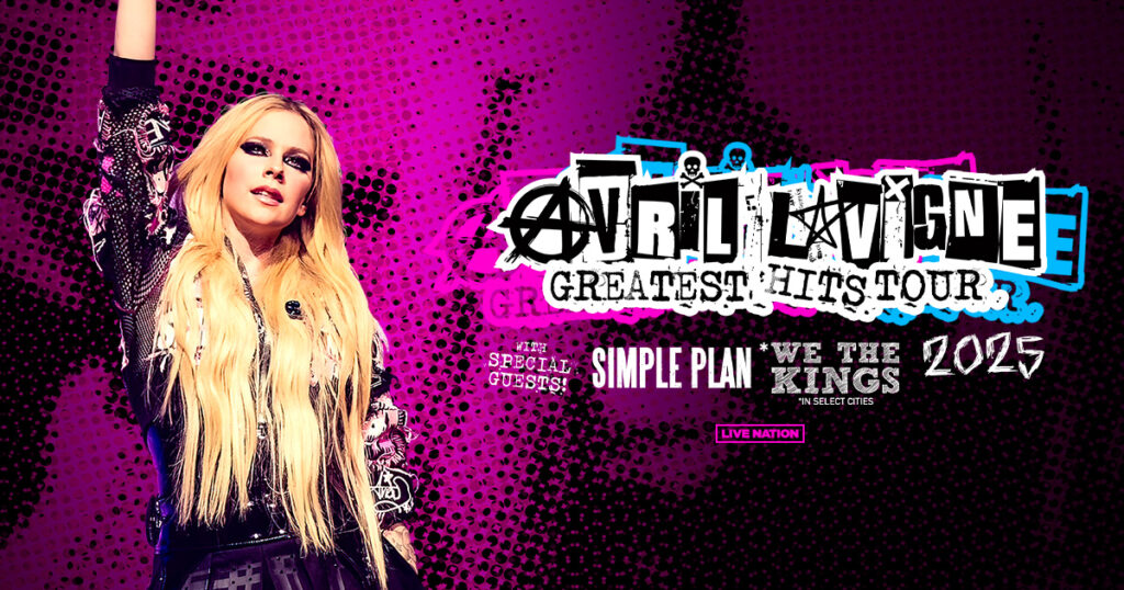 Novas datas para turnê Greatest Hits de Avril Lavigne são anunciadas no hemisfério norte