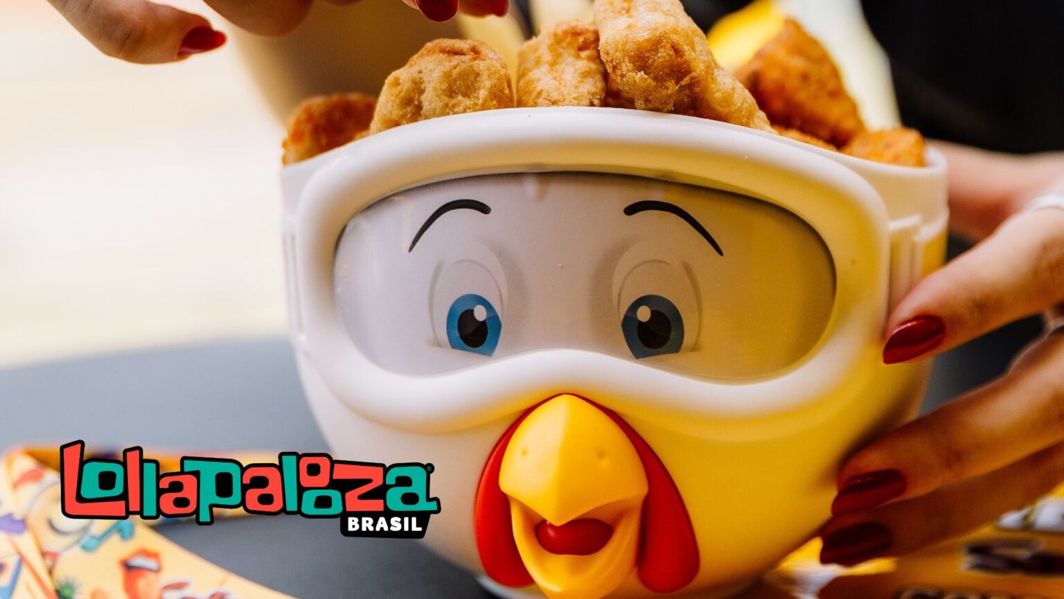 Confira o cardápio da Sadia no Lollapalooza Brasil 2026