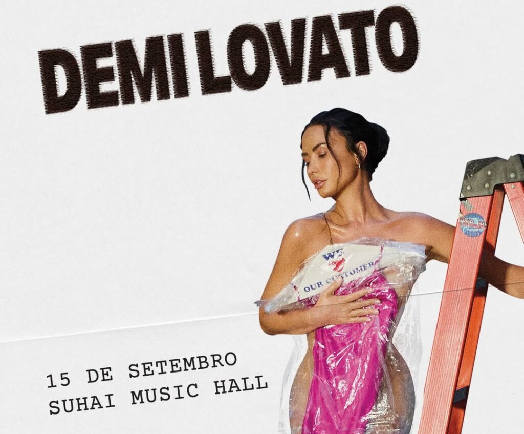 Demi Lovato anuncia show solo em São Paulo em setembro; Saiba mais