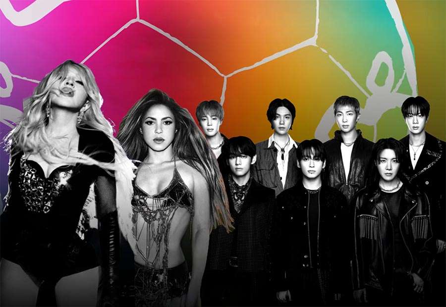 Shakira, Madonna e BTS anunciam show do intervalo da final da Copa do Mundo