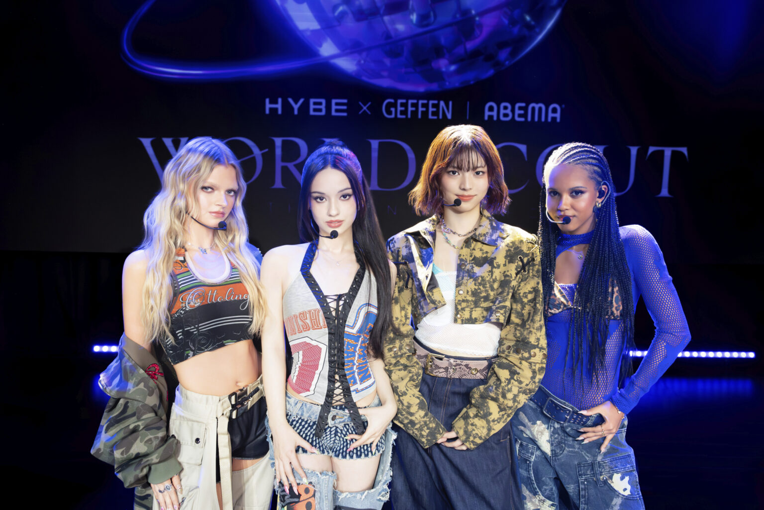 SAINT SATINE é o novo girl group global da HYBE x Geffen
