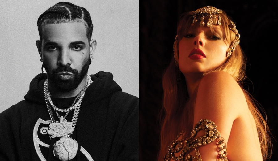 Drake e Taylor Swift lideram lista dos artistas mais ouvidos da história da Apple Music
