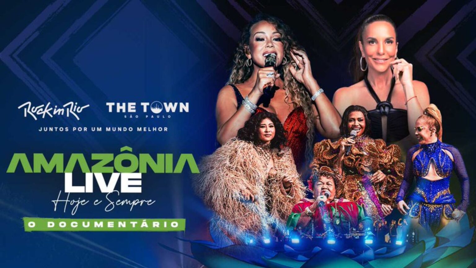 Show que reuniu Mariah Carey, estrelas do Pará e Ivete Sangalo ganha documentário disponível no Globoplay