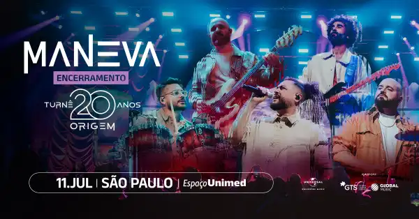 Maneva no Espaço Unimed: último show da turnê 20 anos