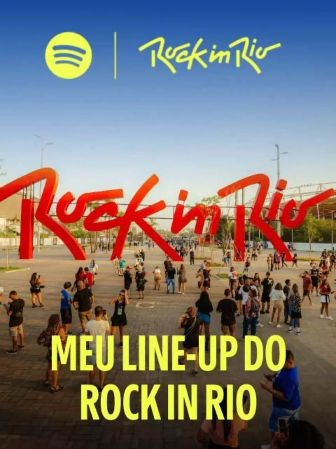 Rock in Rio e Spotify anunciam parceria inédita para edição de 2026