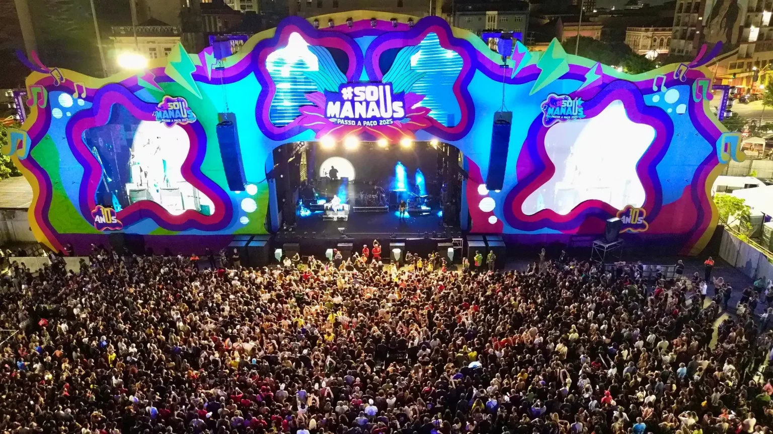 Festival Sou Manaus 2026 anuncia grandes atrações e transforma o Centro Histórico em palco para dez dias de cultura