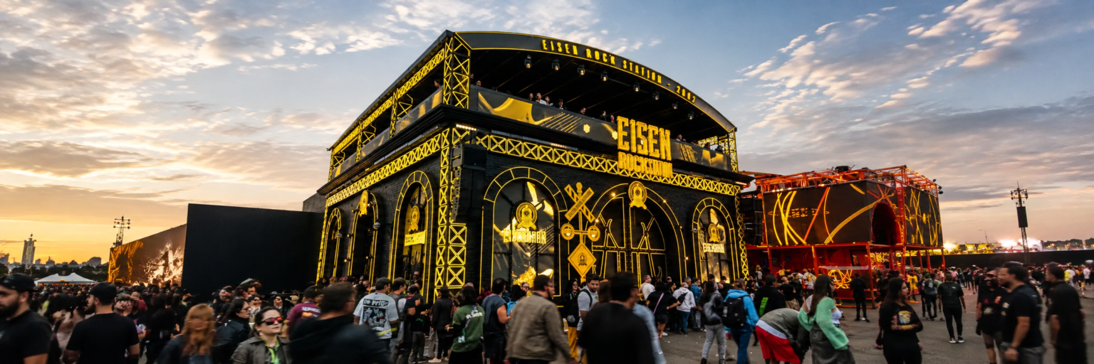 Eisenbahn está de volta ao The Town 2027 como patrocinadora master