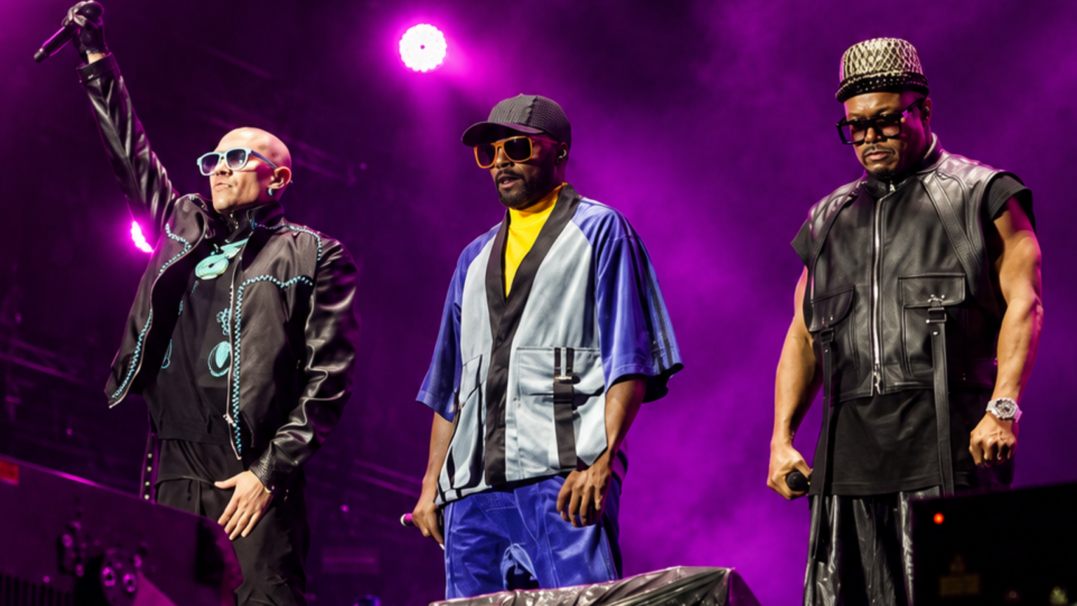 Black Eyed Peas rouba a cena e prova que merecia o posto de headliner no lugar de Calvin Harris